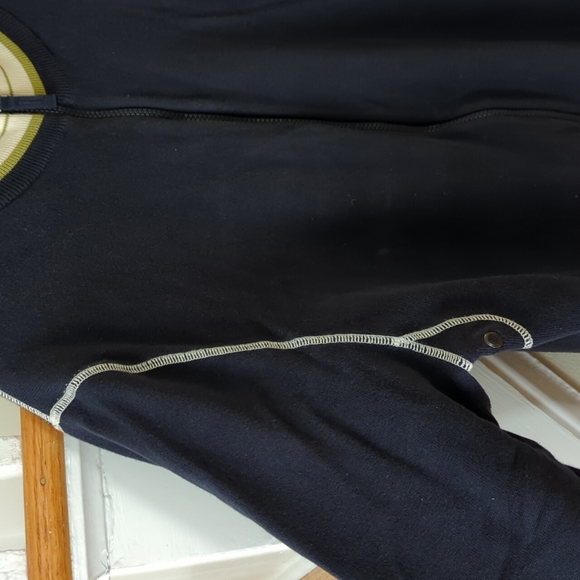 Banana Republic navy blue zipup jacket size XL - Picture 2 of 13